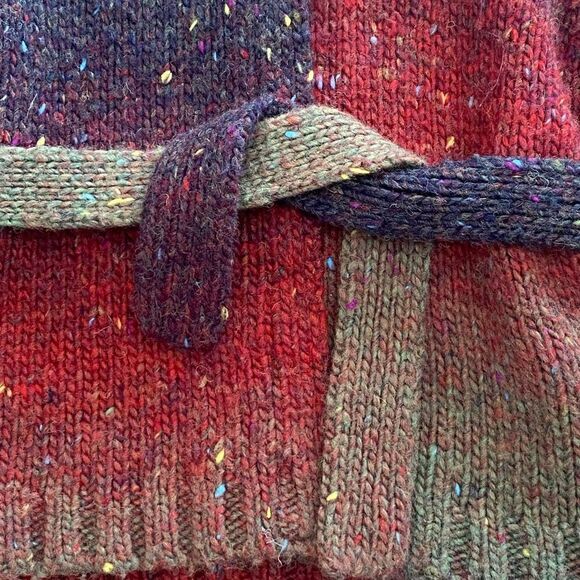 Vintage Dpam Wool Sweater Coat 23-24 Months Made in France - Picture 5 of 6